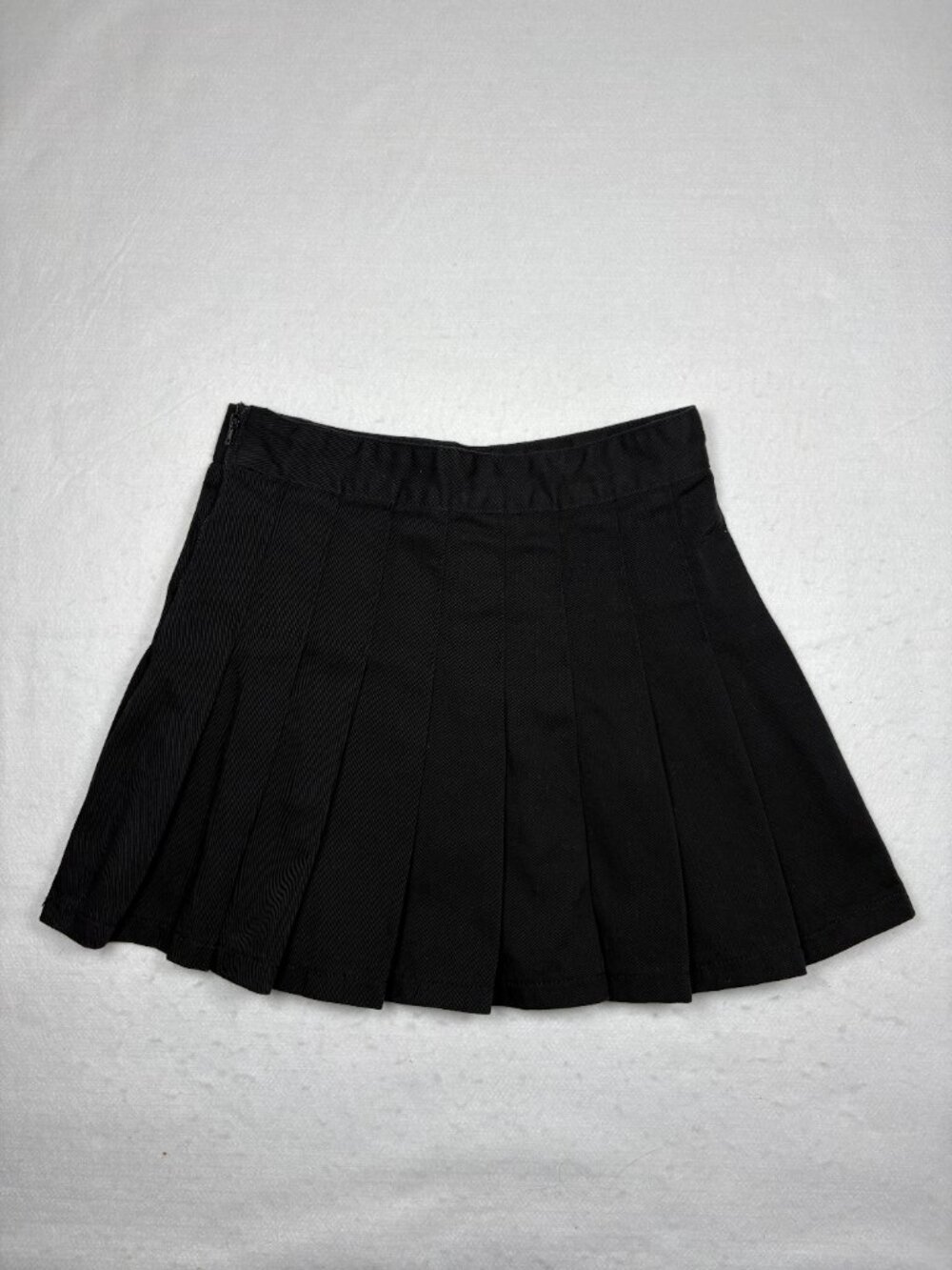 Brandy Melville John Galt Black Dana Pleated Mini Skirt Schoolgirl Preppy Sz S